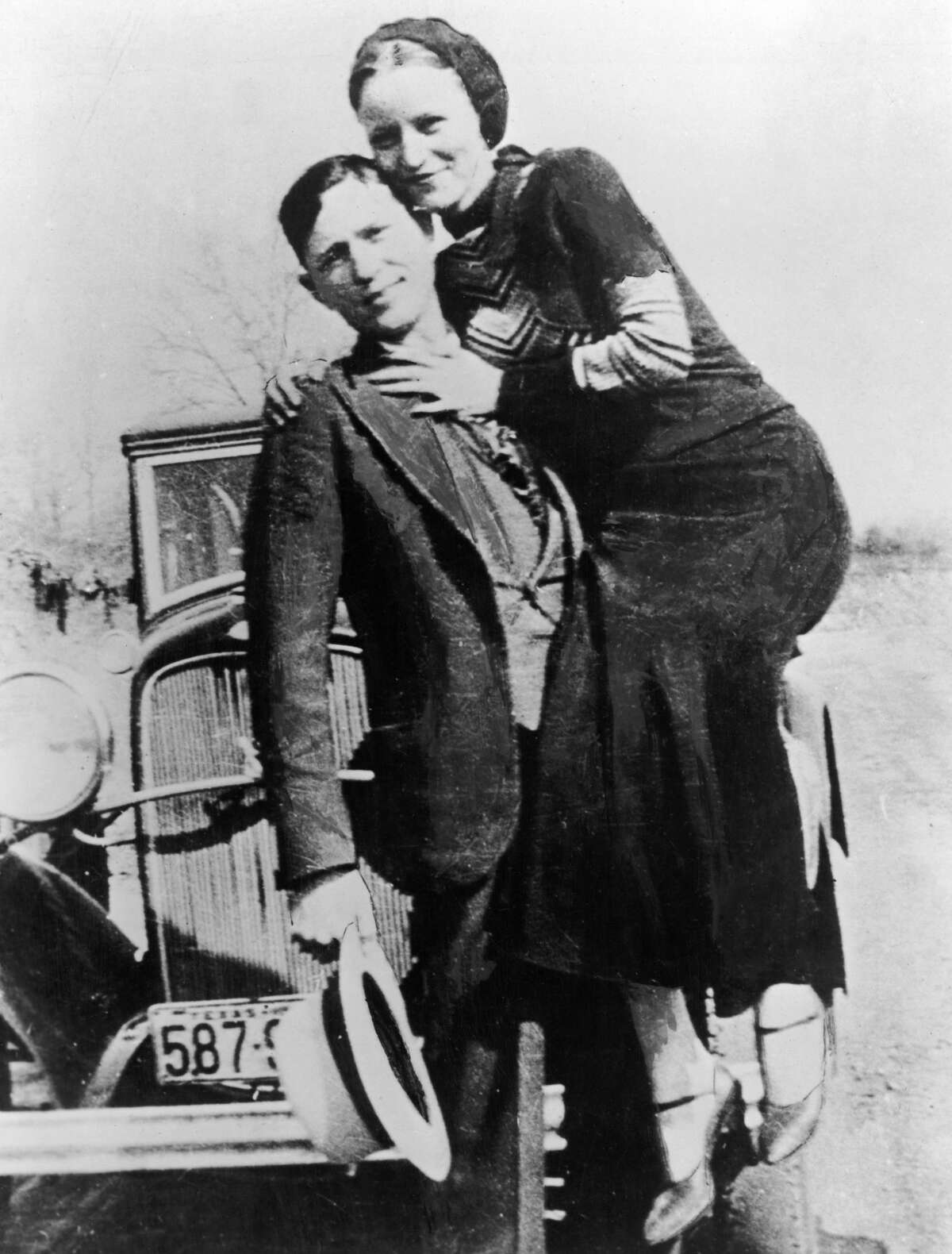 On this day, outlaws Bonnie and Clyde were shot to death fleeing Texas ...