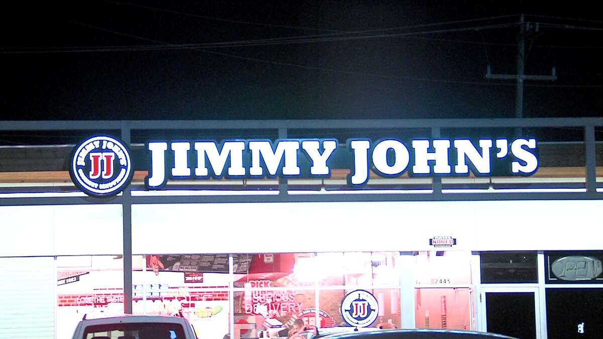 Police are searching for a man who robbed a Jimmy John's on Nacogdoches Road on Sunday night.