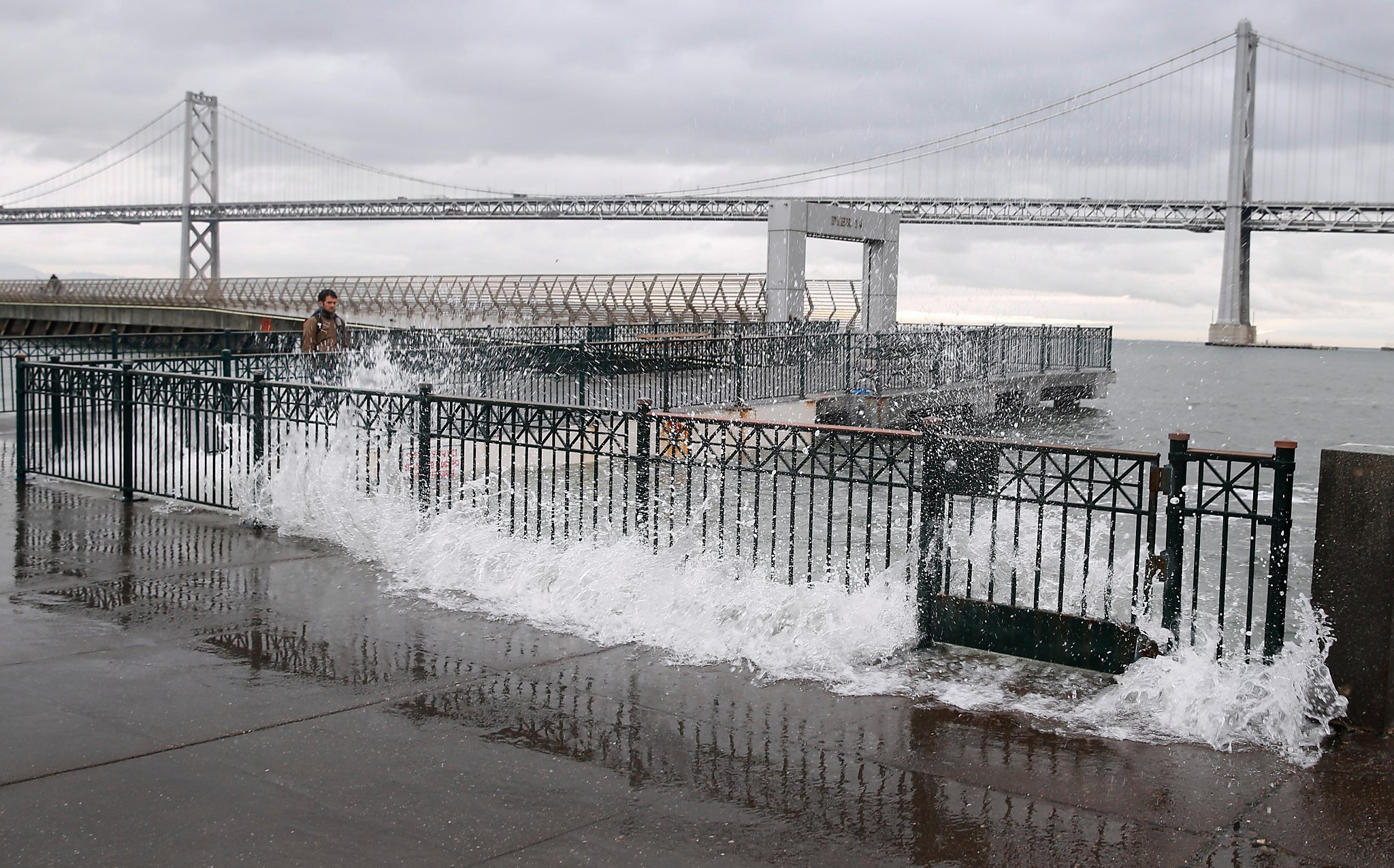 King Tides will bring the risk of flooded roads to Bay Area next week