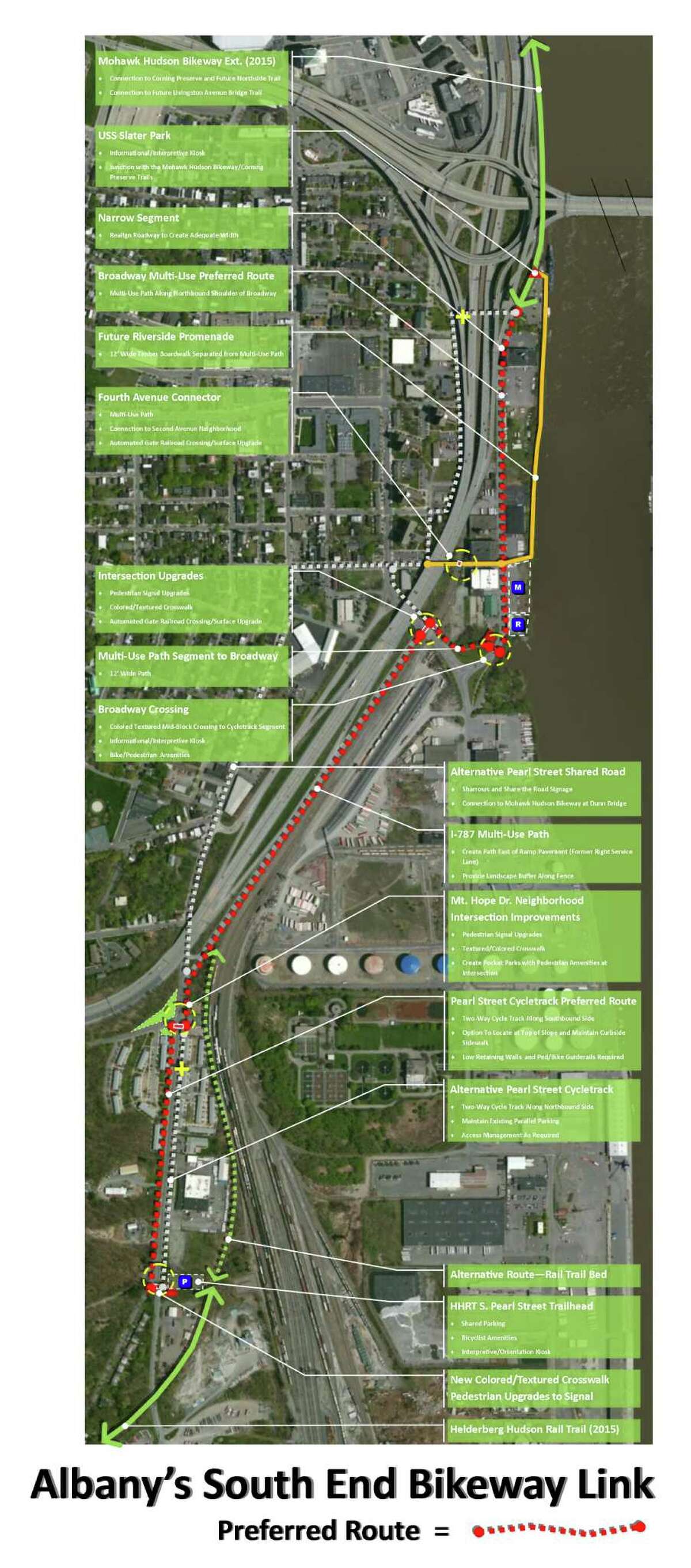 Albany Rail Trail Map Bike Trail Continues To Grow As Missing Link Lamented