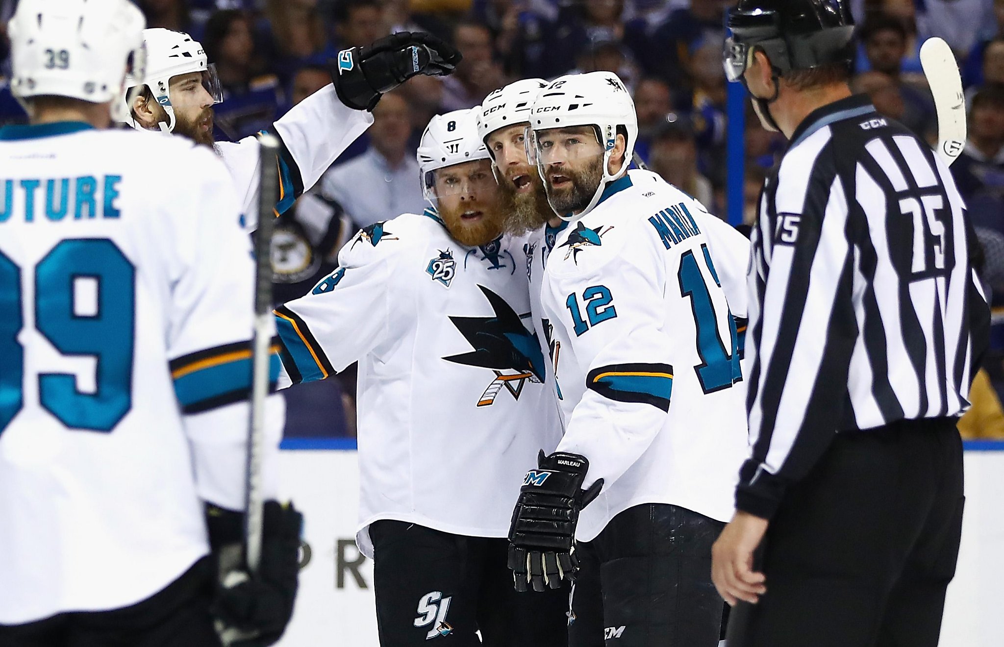 Sharks: Patrick Marleau, Joe Thornton lead fans' all-time team