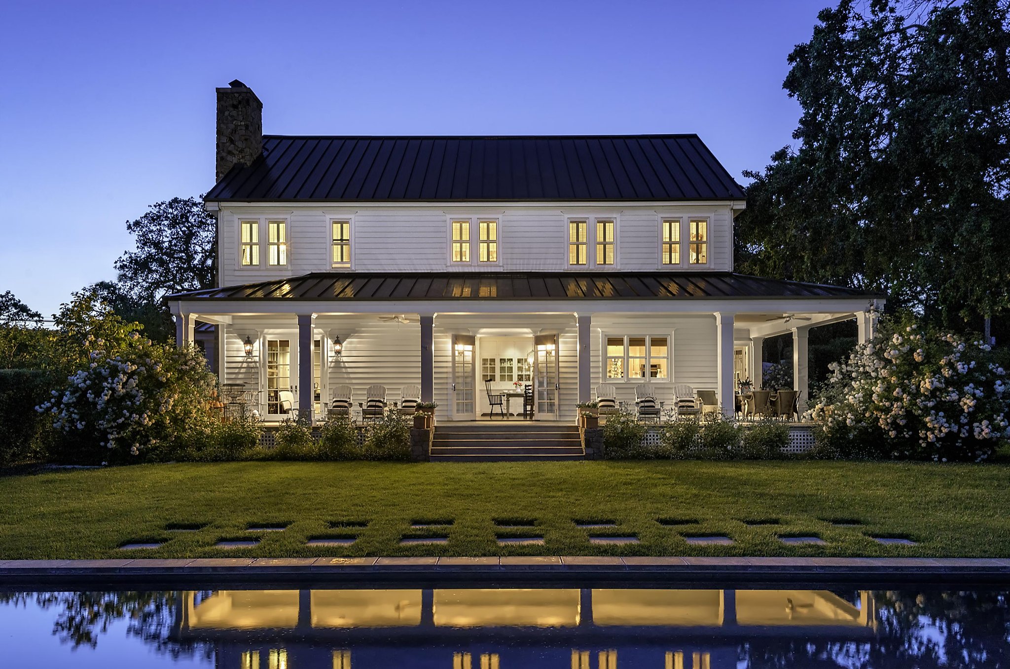 Fanciful farmhouse in Glen Ellen