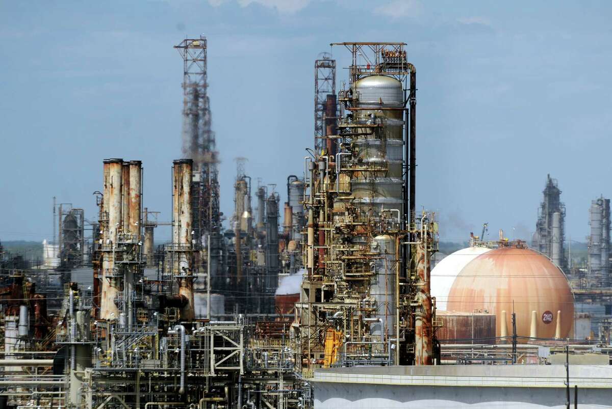 Exxon Mobil Corporation has filed permits to increase activity at their Beaumont refinery. The company reportedly plans an expansion that will the make the facility the largest in the United States. Photo taken Monday 3/30/15 Jake Daniels/The Enterprise