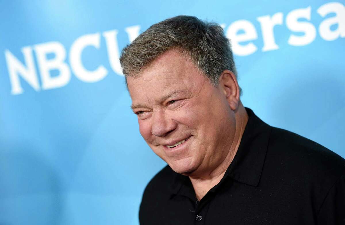 FILE - In this April 2, 2015 file photo, William Shatner arrives at the NBC Universal Summer Press Day at The Langham Huntington Hotel in Pasadena, Calif. Shatner first swaggered onto the bridge of the starship Enterprise in 1966. Celebrating its 50th anniversary this year, the original television series has spawned four spin-off series and 13 feature films, including this summerÂ?’s Â?“Star Trek Beyond.Â?” (Photo by Chris Pizzello/Invision/AP)