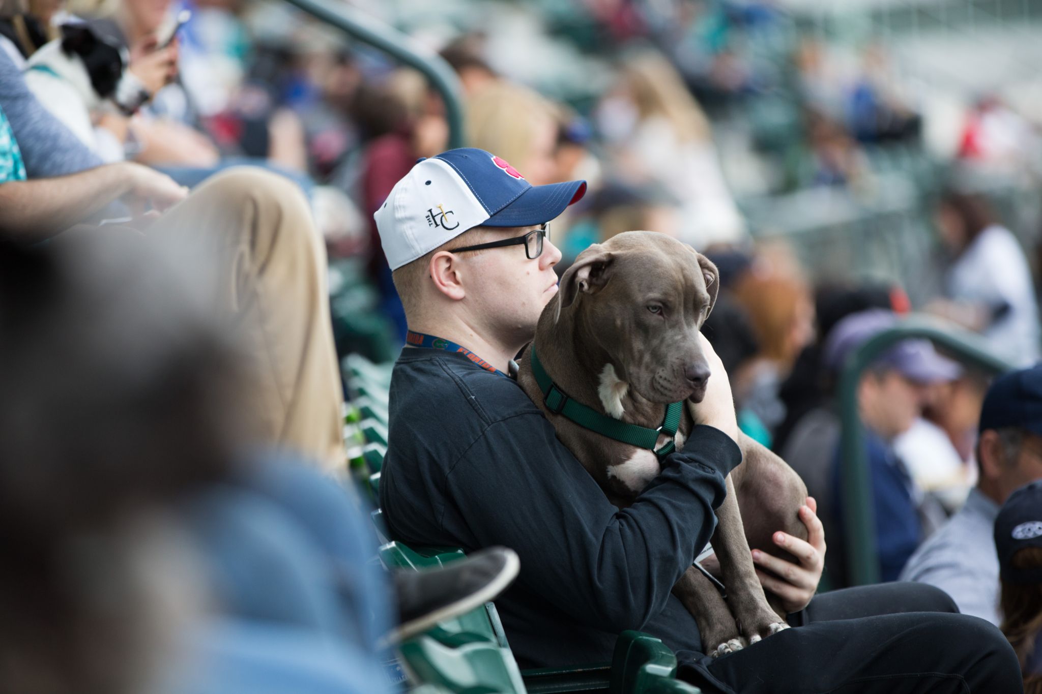 I had a grrrrreat time at the @Seattle Mariners Bark at the Park