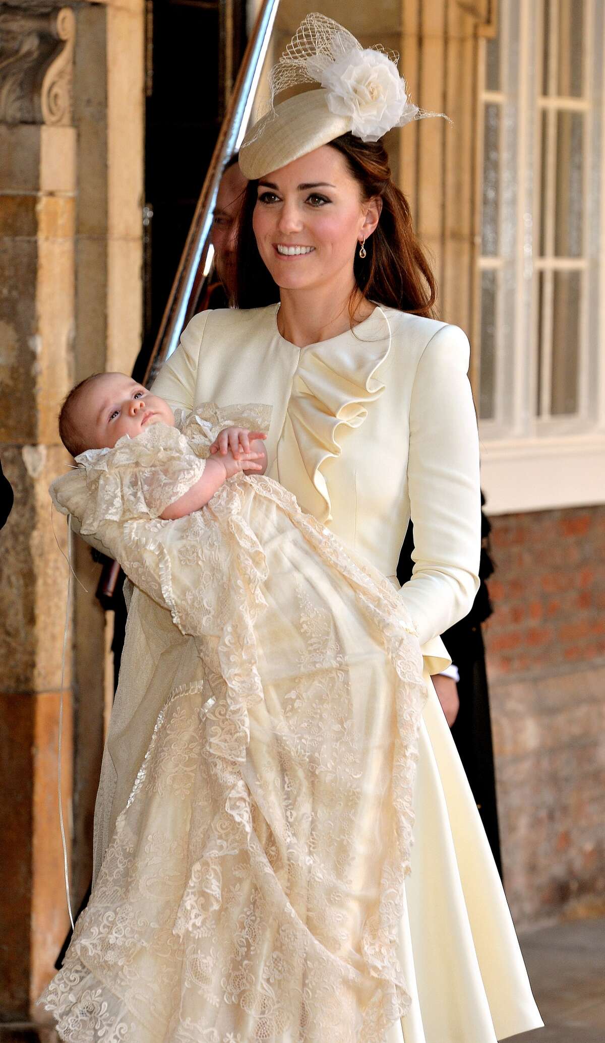 Kate Middleton and the christening of her son.