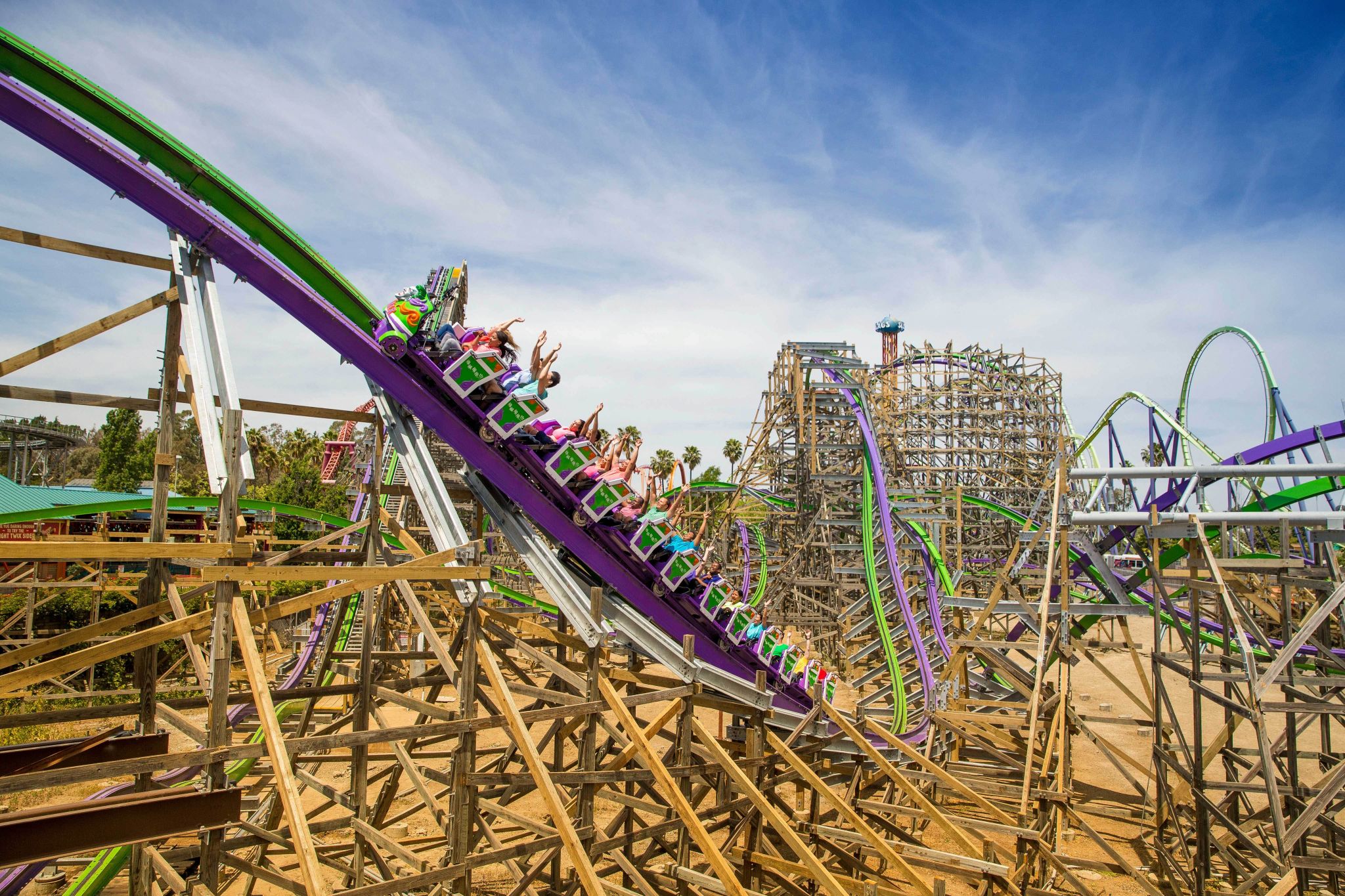 Six Flags' new Joker roller coaster shut down after unveiling