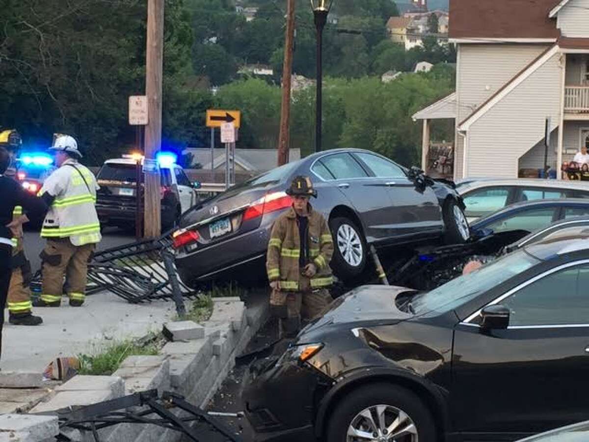 Out-of-control car in Shelton crash