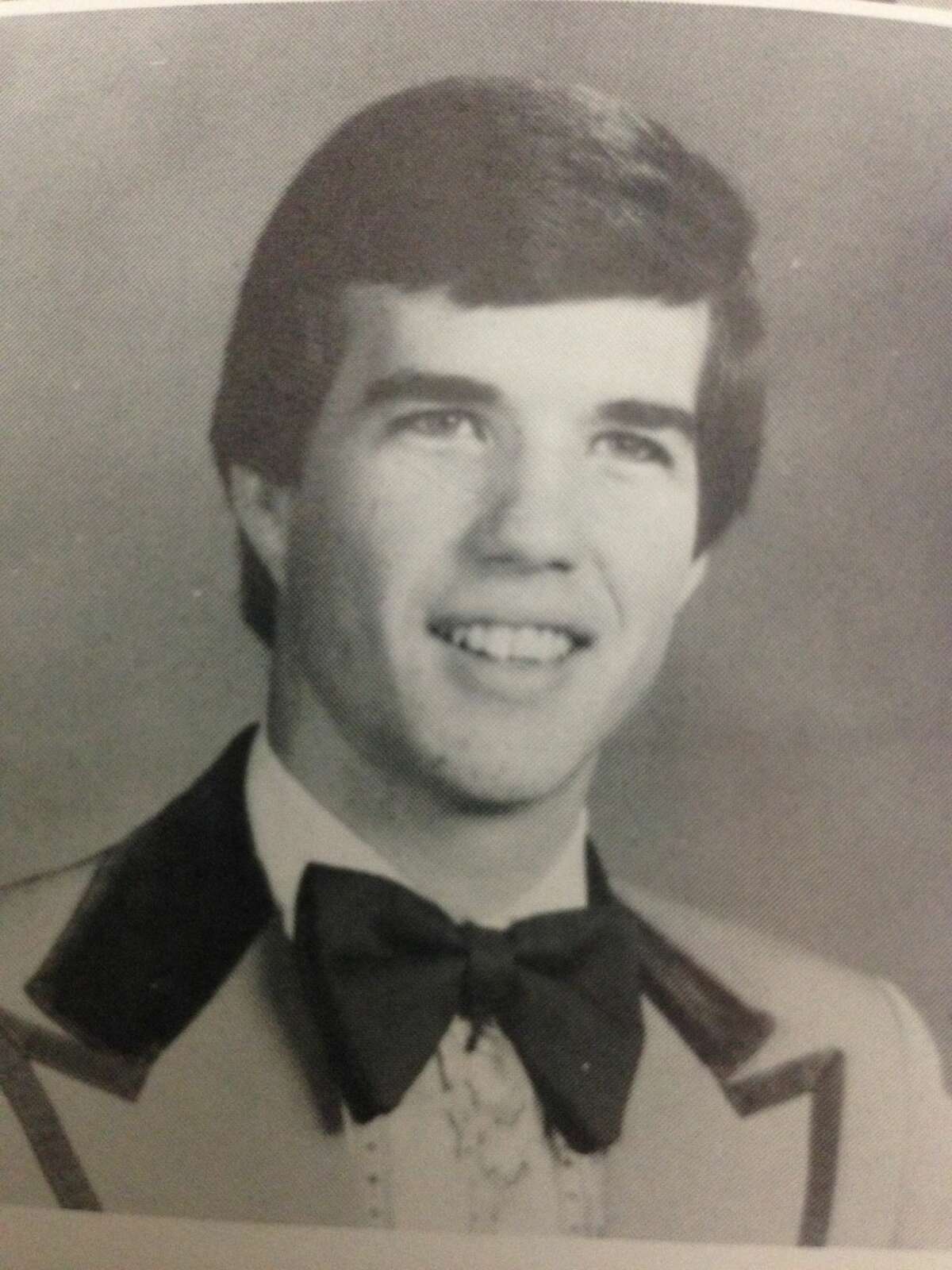 KENS5 anchorman Jeff Brady in his graduation picture from Georgetown High, Class of ’82