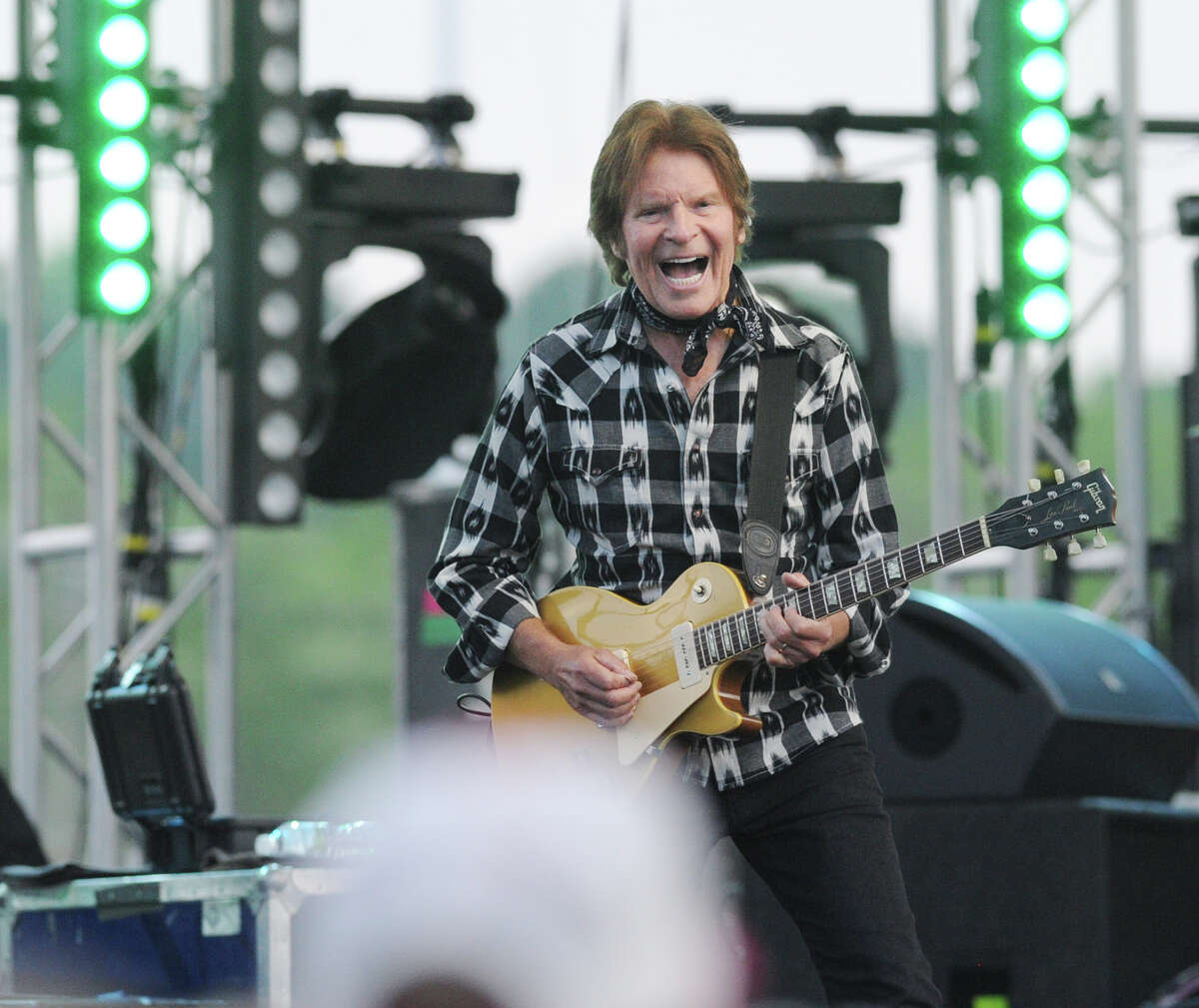 John Fogerty plays the Greenwich Town Party at Roger Sherman Baldwin Park in Greenwich, Conn., Saturday, May 28, 2016.
