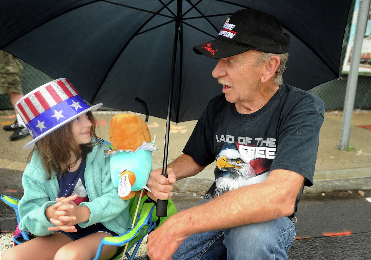 SheltonDerby Parade Steps Off Despite Weather