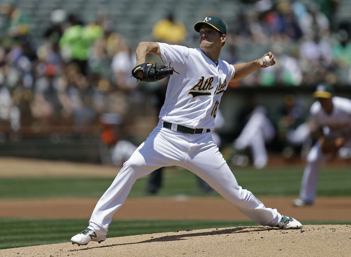 A’s Rich Hill named AL Pitcher of the Month