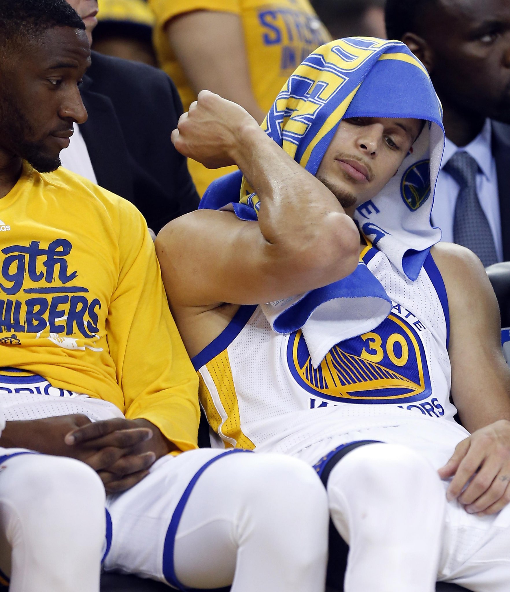 Don't think Stephen Curry isn't a tough guy