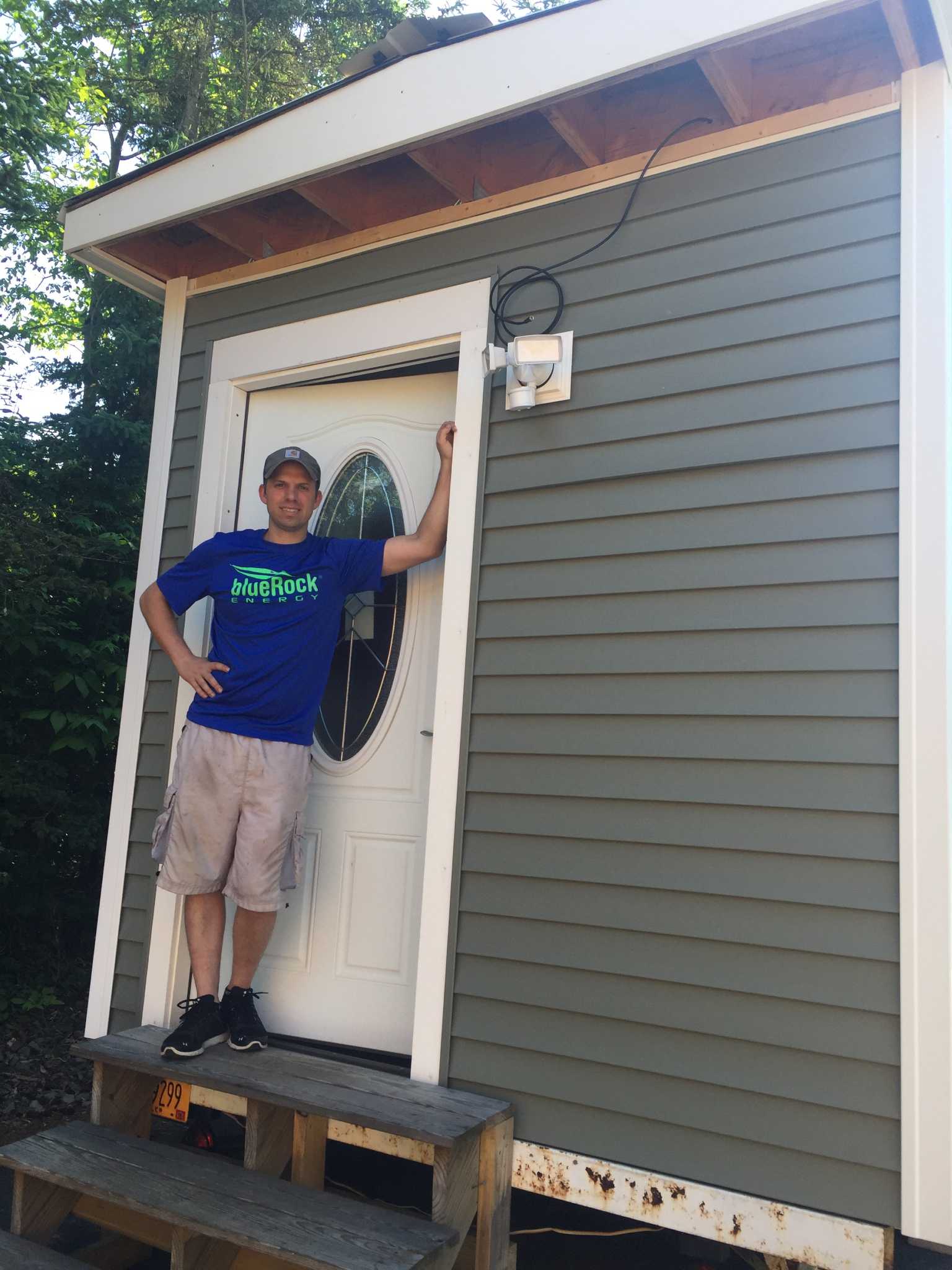 Syracuse man sees tiny house as learning experience