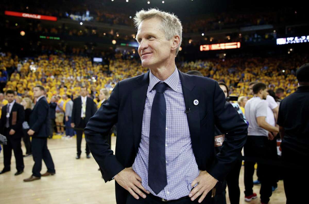 Warriors HC Steve Kerr : I did some of his games for TV when he was at San Diego State, and I didn’t see this coming, most people didn’t. He wouldn’t’ have been drafted 15th overall if people knew what was coming.