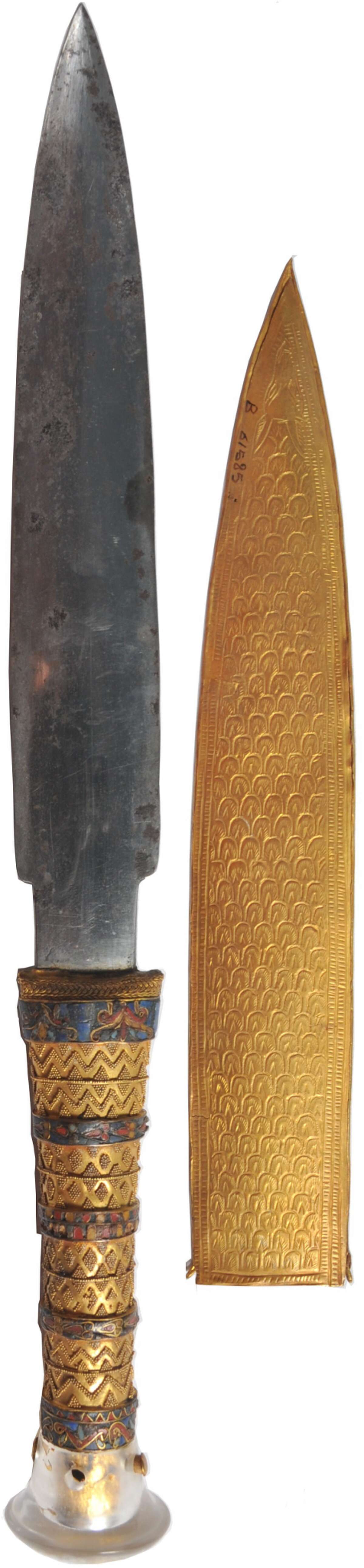 King Tut wielded a meteorite blade from the gods ... sort of