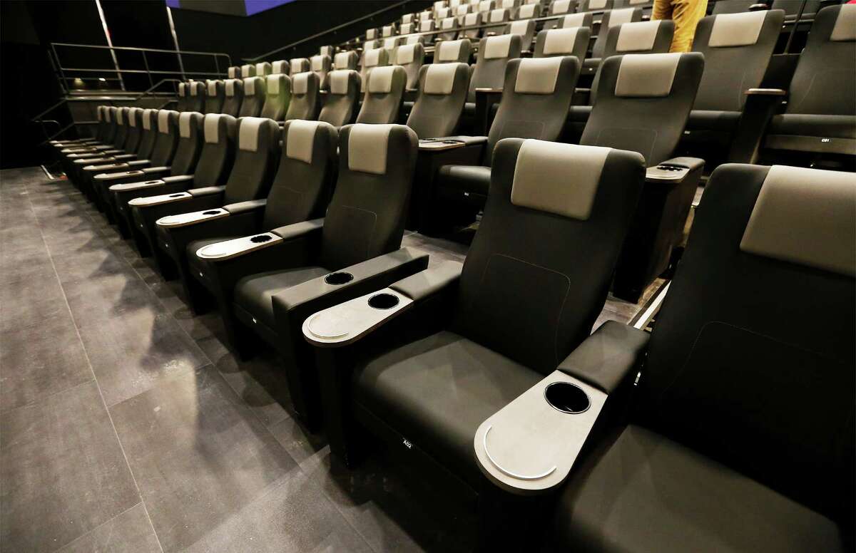 Inside the Santikos Casa Blanca Theater and bowling alley complex ...