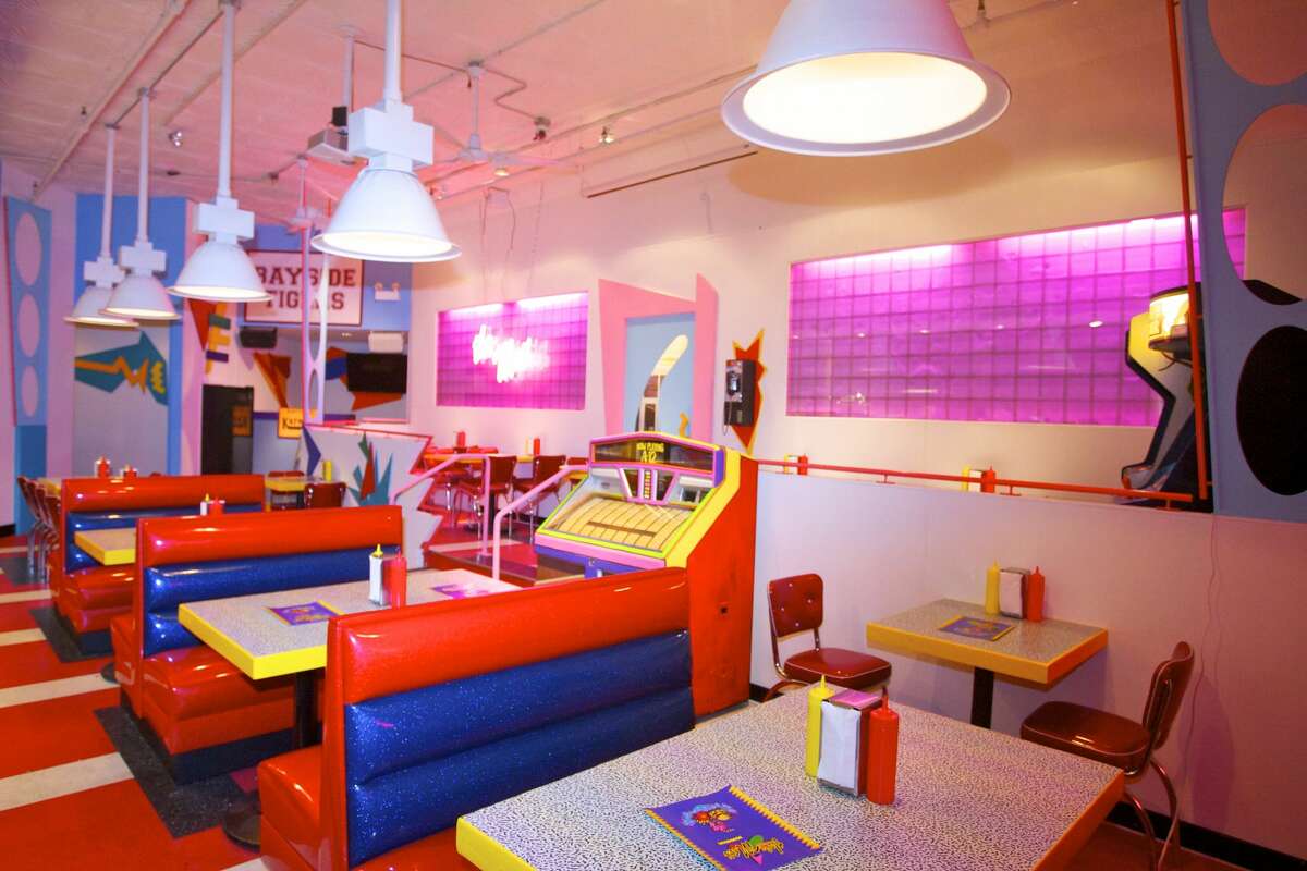 Saved By The Max, a restaurant in Chicago themed after the Max diner from the television show "Saved By The Bell," opened this week to a sell-out crowd.