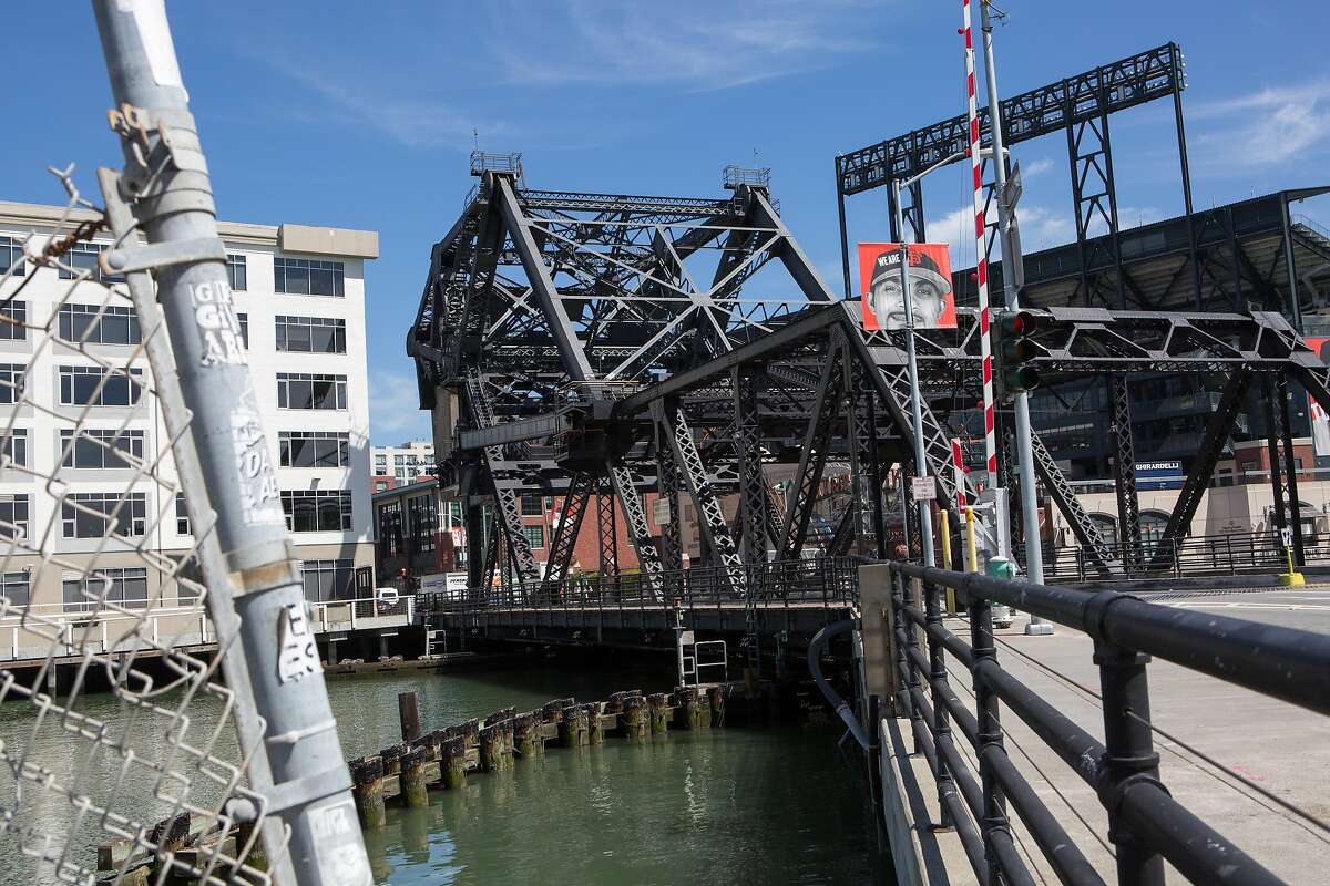 3rd street bridge and AT&T stadium in San Francisco, Calif. on Friday, June 3, 2016.