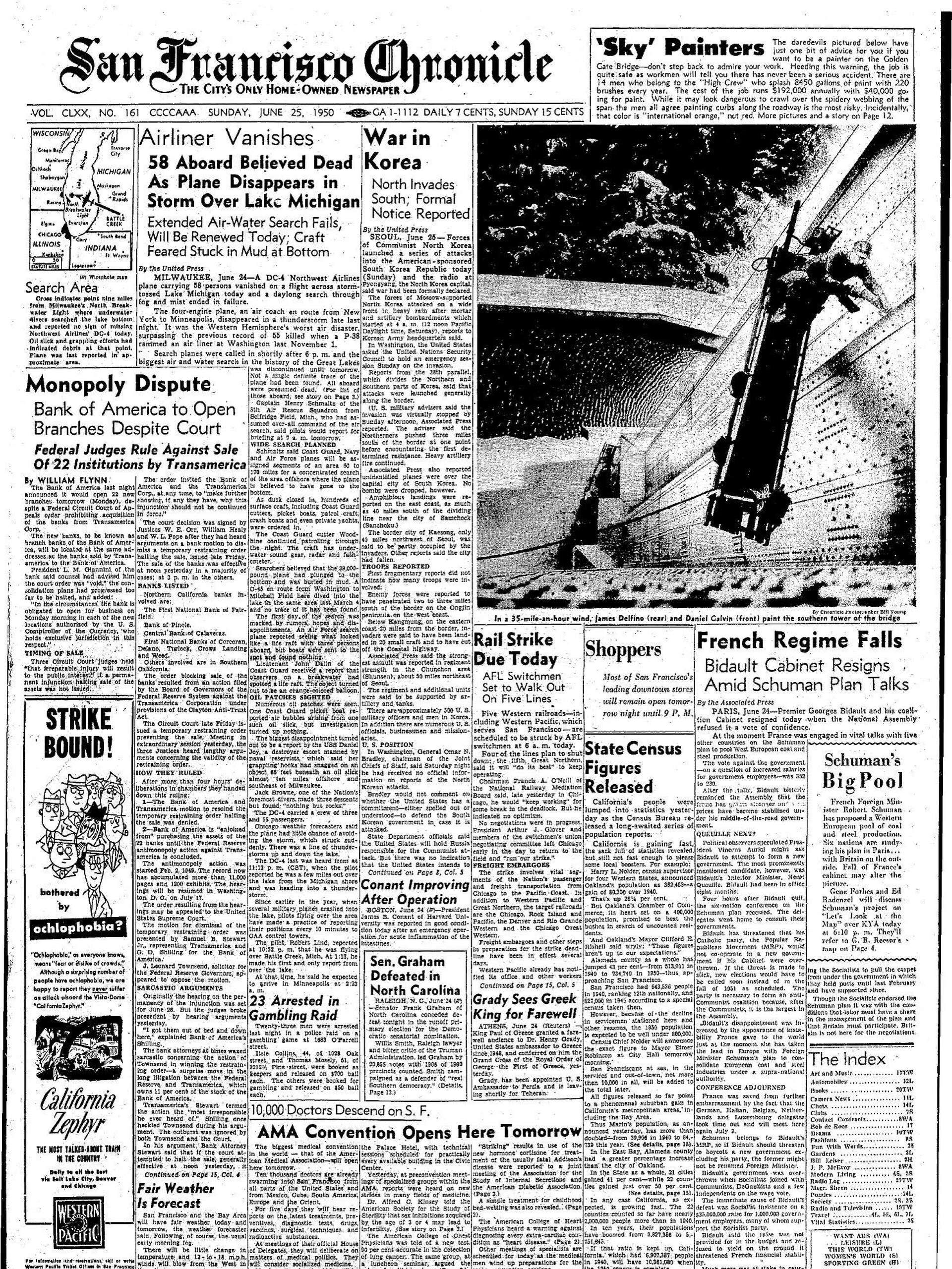 Chronicle Covers: Climbing the Golden Gate Bridge for a story
