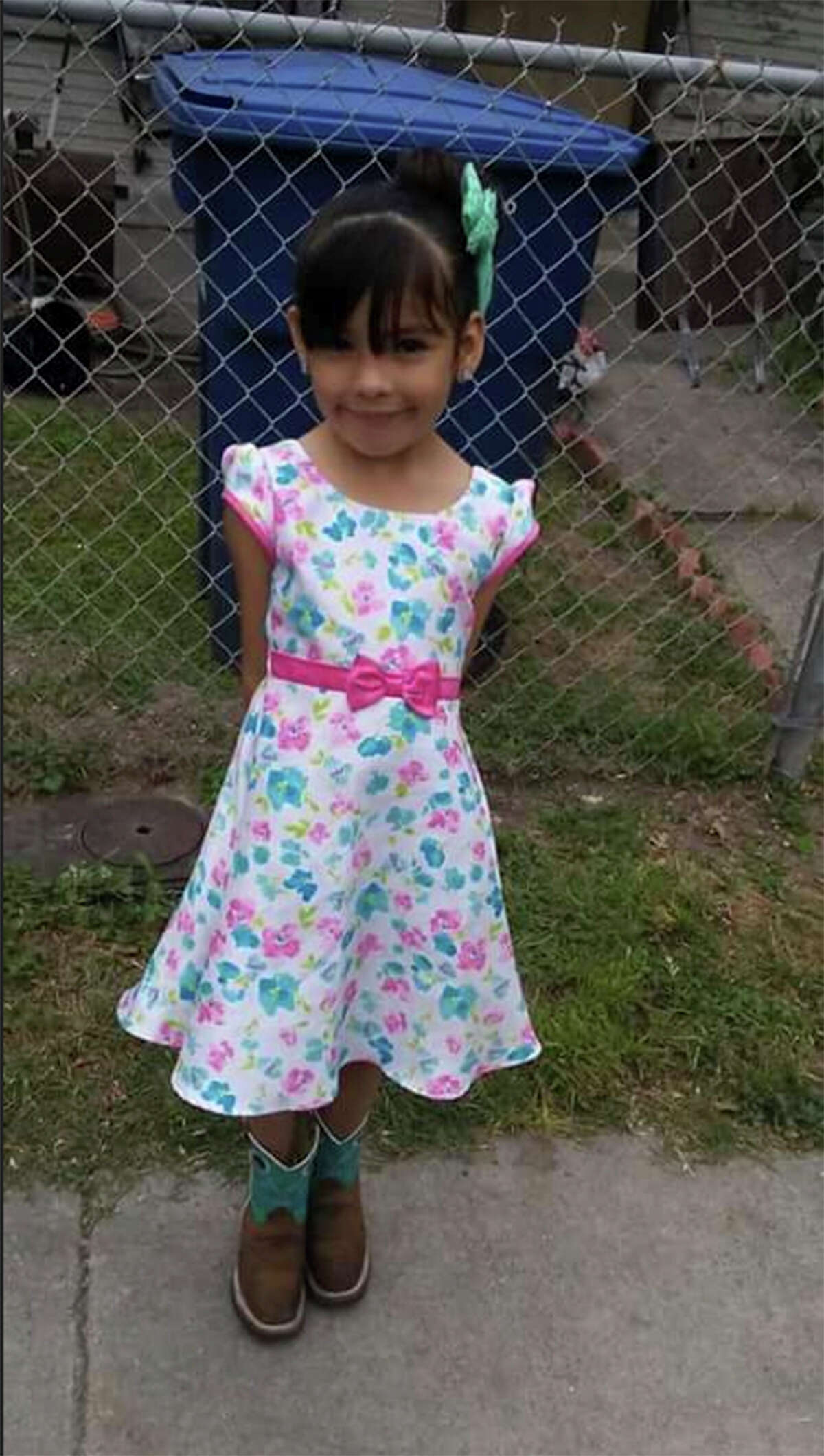 Iris Rodriguez, 7, who was fatally shot Wednesday night in the 5500 block of San Fernando Street.