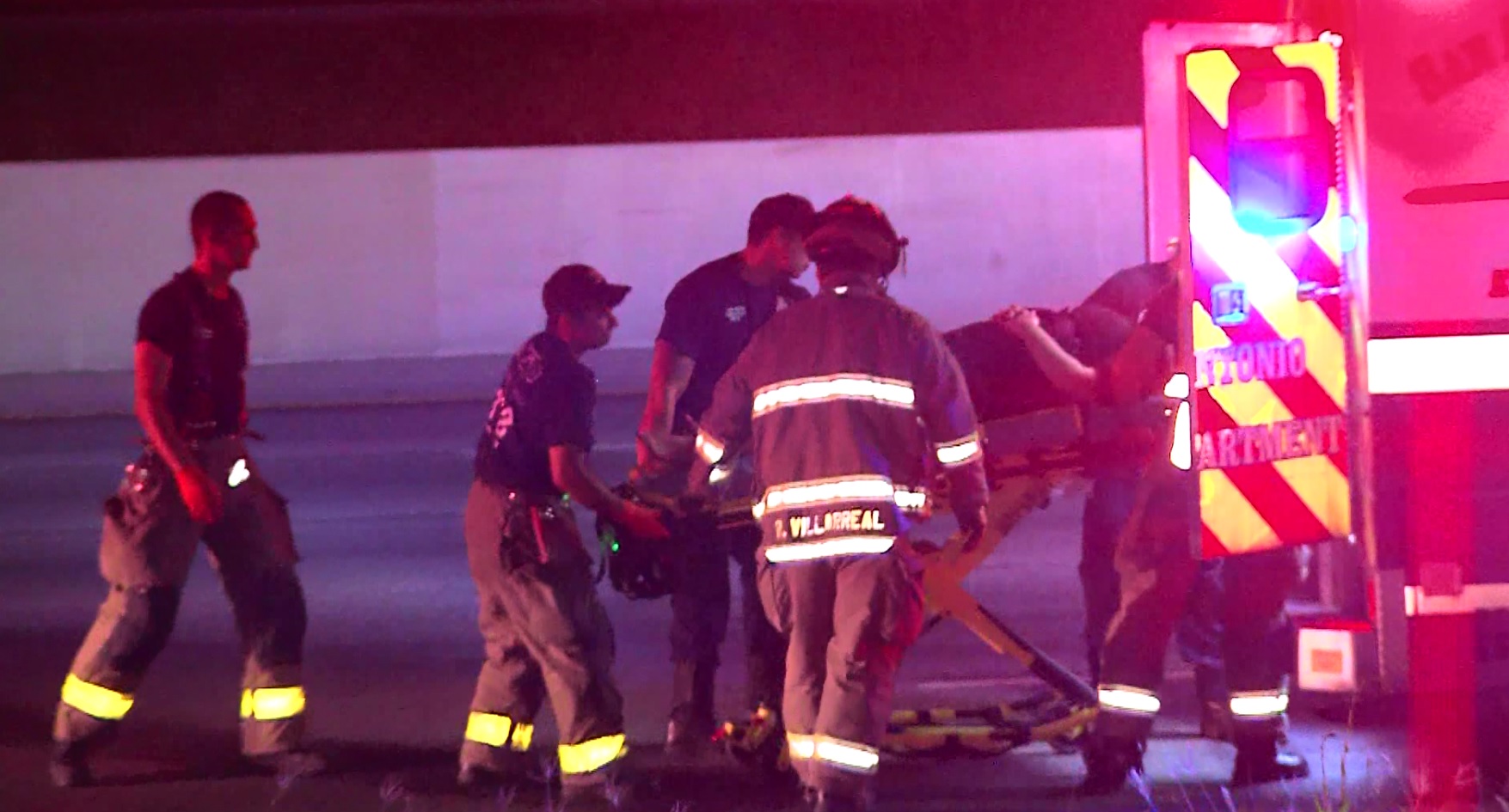 Woman extracted from car after high speed crash on Loop 410