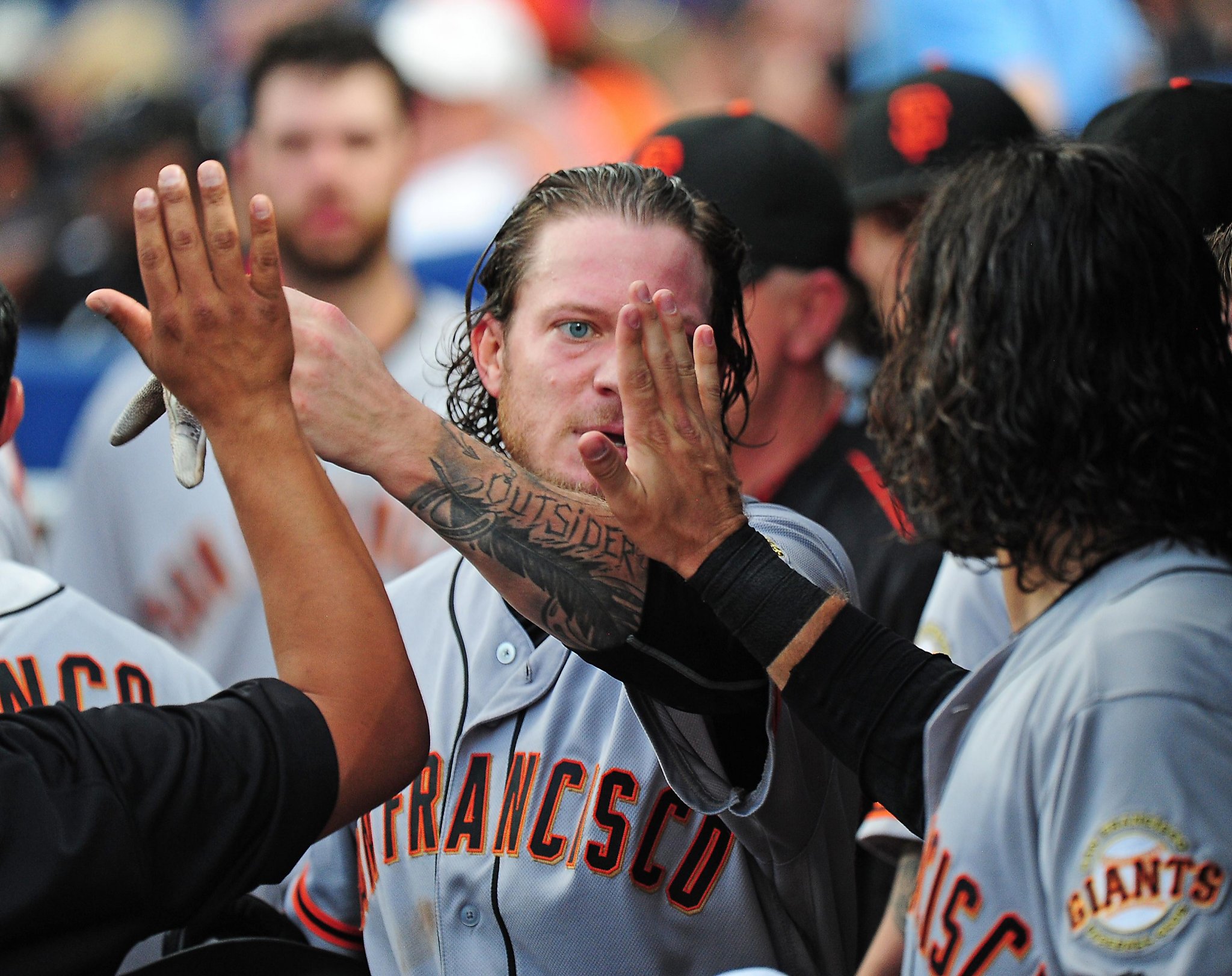 Jake Peavy's son says his dad will buy a trolley car if the Giants win the  Series - NBC Sports