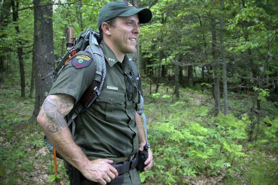 forest ranger jacob deslauriers patrols the mount