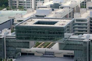 ExxonMobil campus is a city within a city