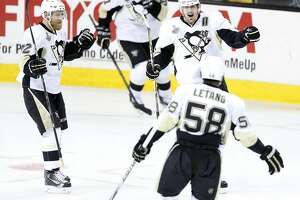 Penguins’ Evgeni Malkin finally makes impression against Sharks