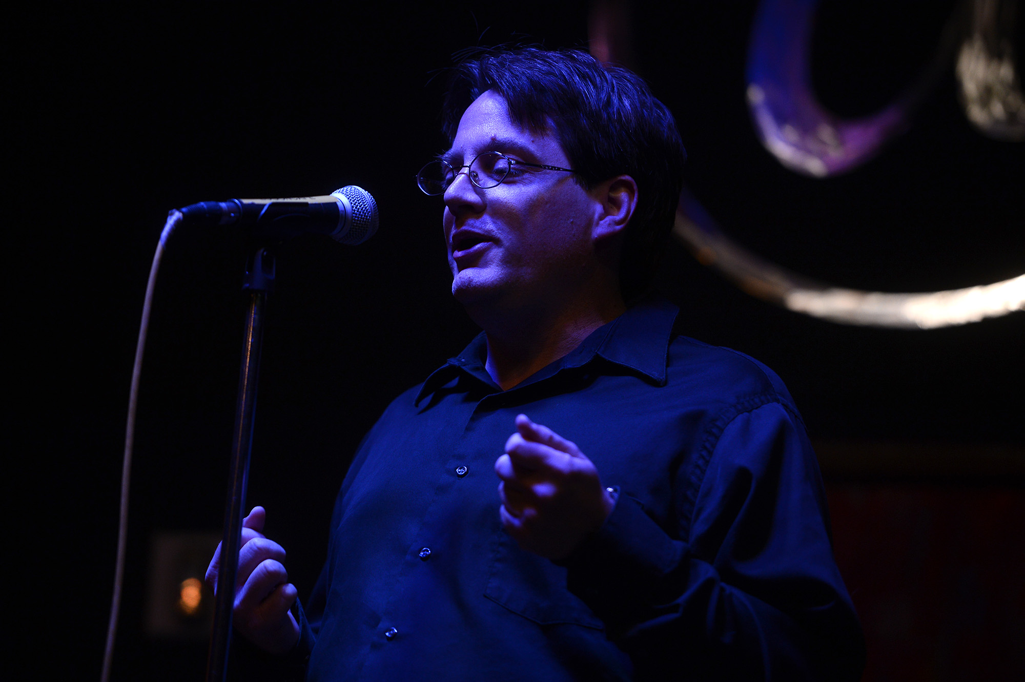 Photos: Poets perform at open mic night