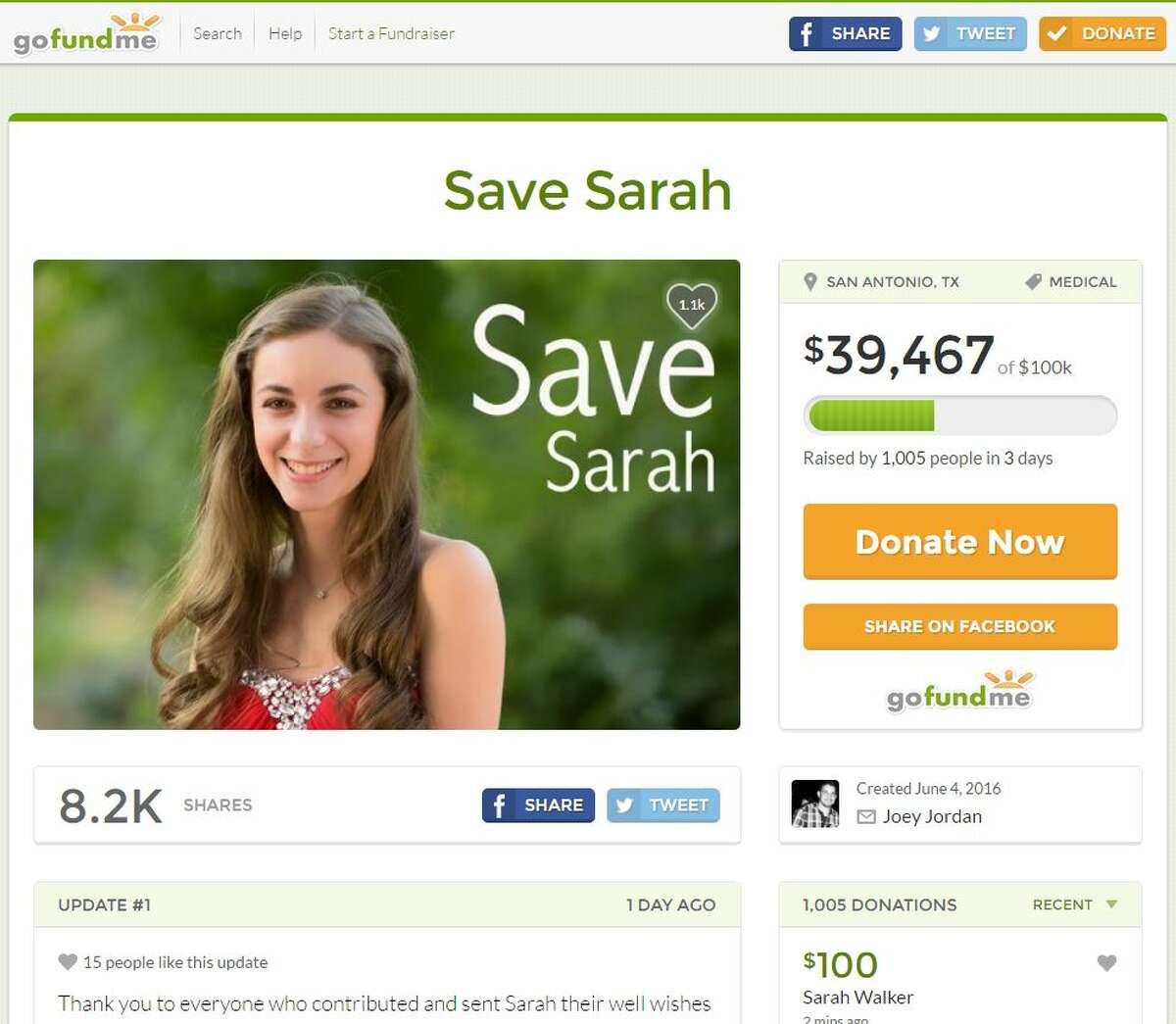 The family of a 17-year-old Austin-area girl are asking the public for help in their quest to "Save Sarah" from an East Texas Christian camp designed to "pray the gay away."