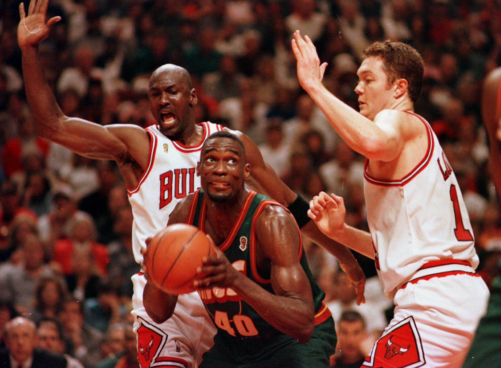 McNeil on X: Reminder that Shawn Kemp started the 1998 NBA All Star game.  #TheLastDance  / X