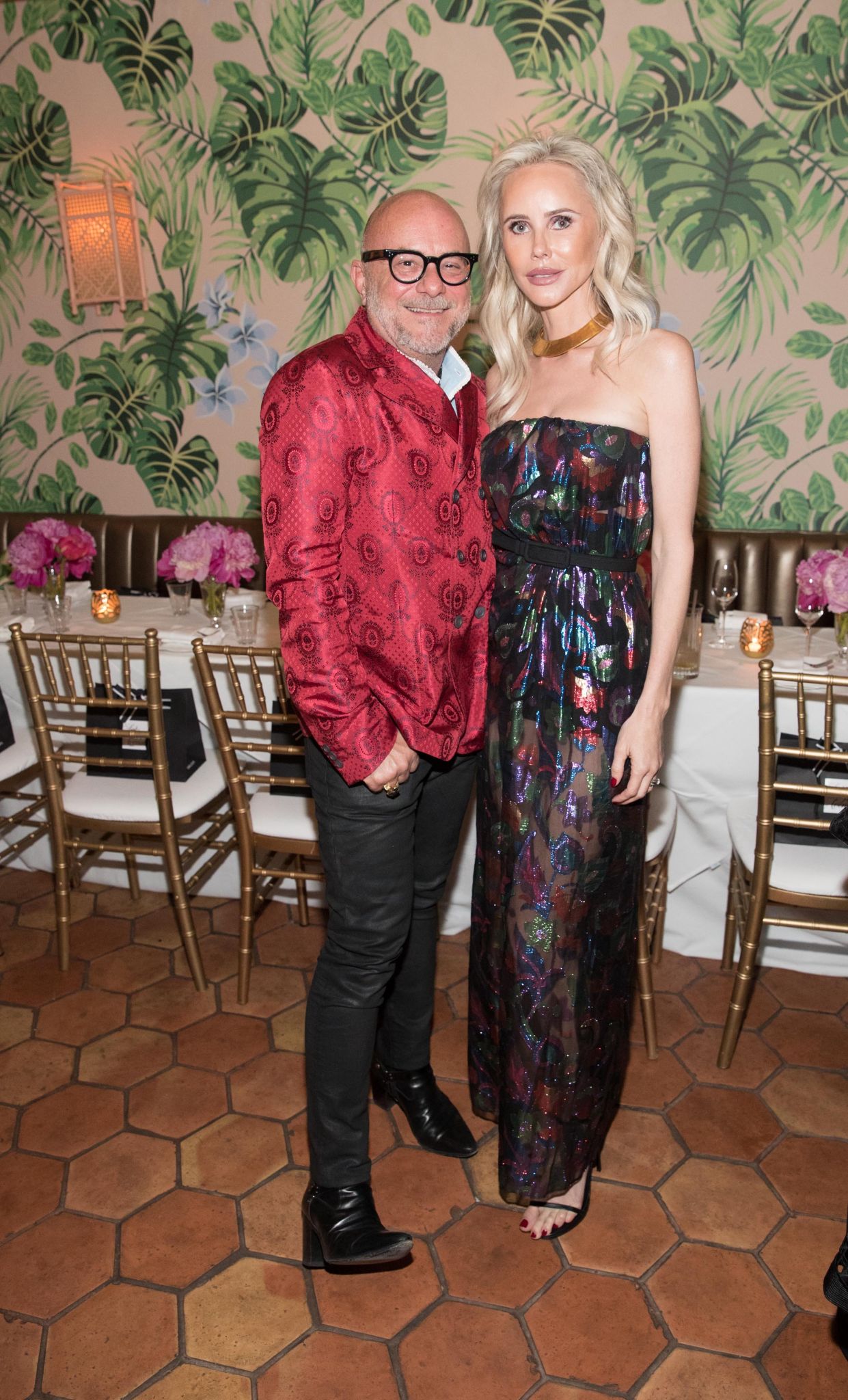 EB Florals Dinner hosted by Vanessa Getty with Saks Fifth Avenue