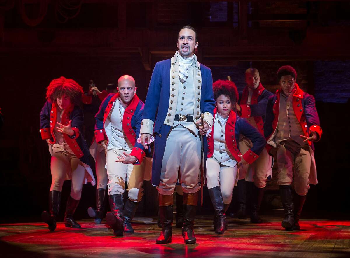 PHOTO MOVED IN ADVANCE AND NOT FOR USE - ONLINE OR IN PRINT - BEFORE AUG. 16, 2015. -- Lin-Manuel Miranda in the title role of the musical "Hamilton" at the Richard Rodgers Theatre in New York, July 11, 2015. Hip-hop and musical theater seemingly have little overlap, but that is the space in which Miranda lives, the space that birthed �Hamilton,� which opened last week to some of the strongest reviews in years. (Sara Krulwich/The New York Times)