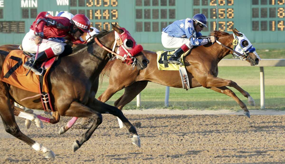 The former chairman of a company that operated Retama Park from 2007 to 2013 has lost an appeal of a court ruling that barred him from serving as an officer or director of a public company for 10 year. Shown is a quarter horse race at Retama Park in 2015.