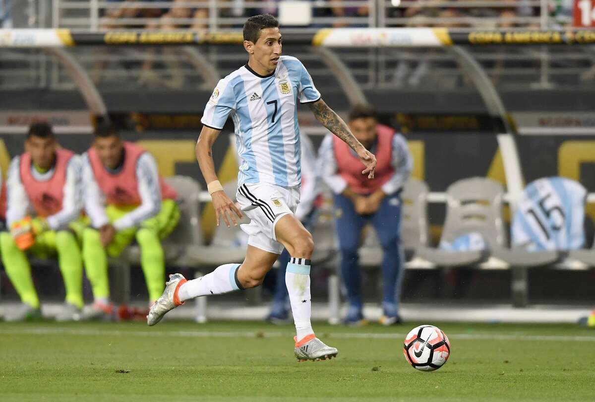 PLAYERS TO WATCH Argentina Angel Di Maria He is talented enough to play on the wing or in the middle of the park. The left-footed Paris St. Germain star has two assists in this tournament.