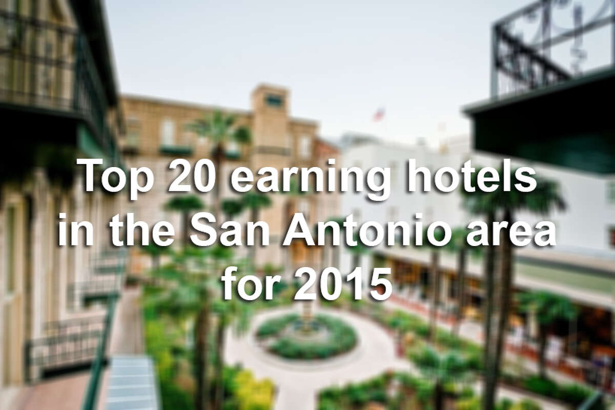 Click through the slideshow to see the most lucrative San Antonio-area hotels.