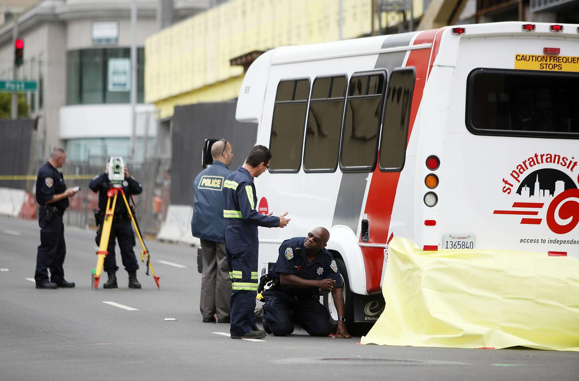 Pedestrian hit and killed in SF by city-run paratransit bus