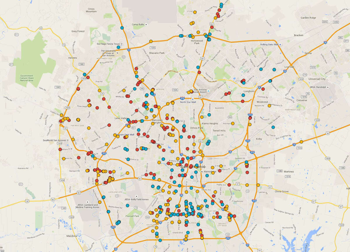 These are the San Antonio restaurants cited with 14 or more demerits or a score of 89 or below in January-June of this year.Click ahead to see the spots cited with the highest number of violations from May 26-June 2, 2016.
