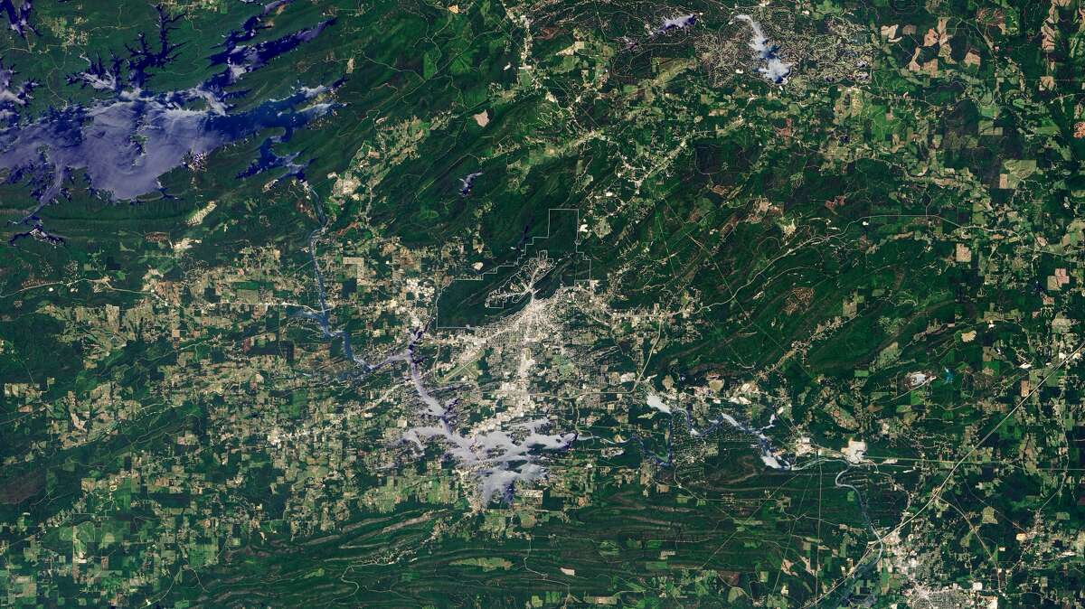 Landsat 8 карта