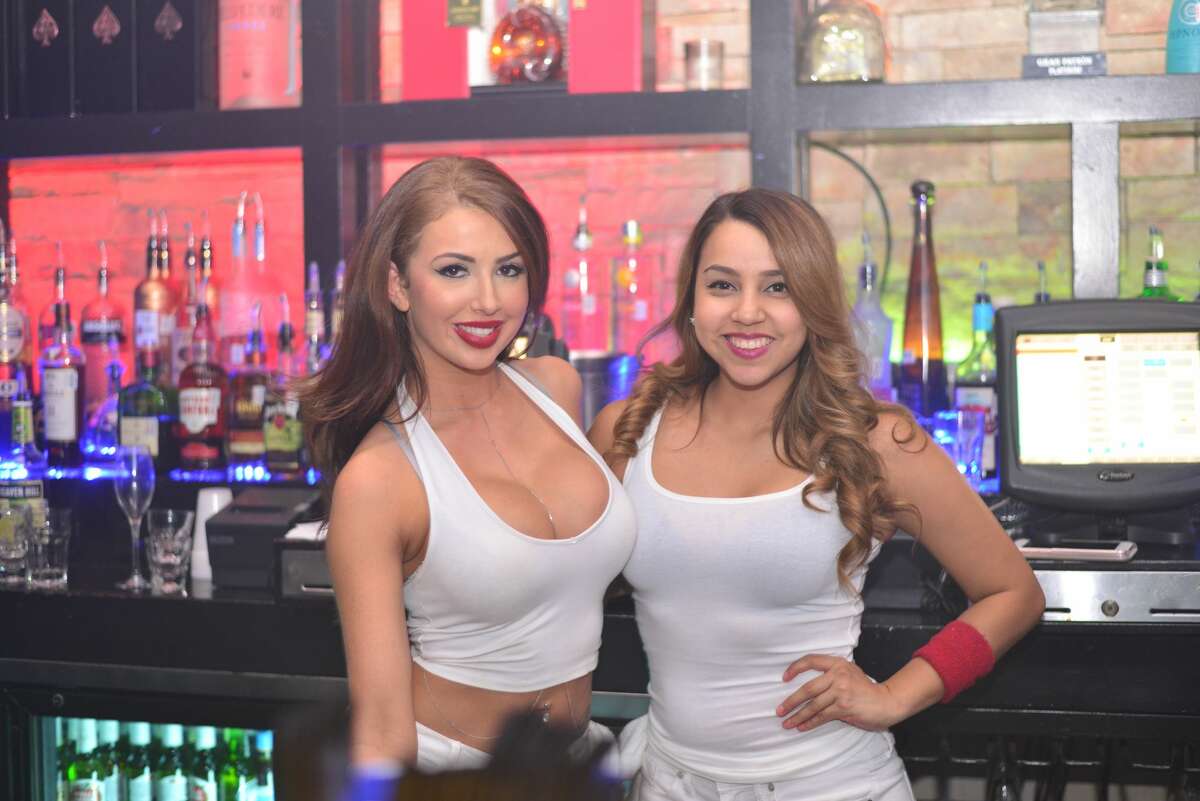 The dress code was upscale and white for the "All White Summer Jam" that San Antonio's Live Ultra Lounge threw on college night, June 9, 2016.