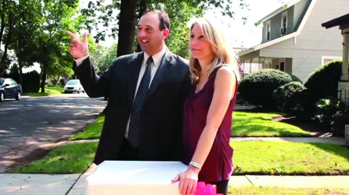 www.cbs.com Actor and lawyer Robert Sciglimpaglia of Norwalk is pictured here in the 2012 Chevy “Happy Grad” commercial aired during the Super Bowl.