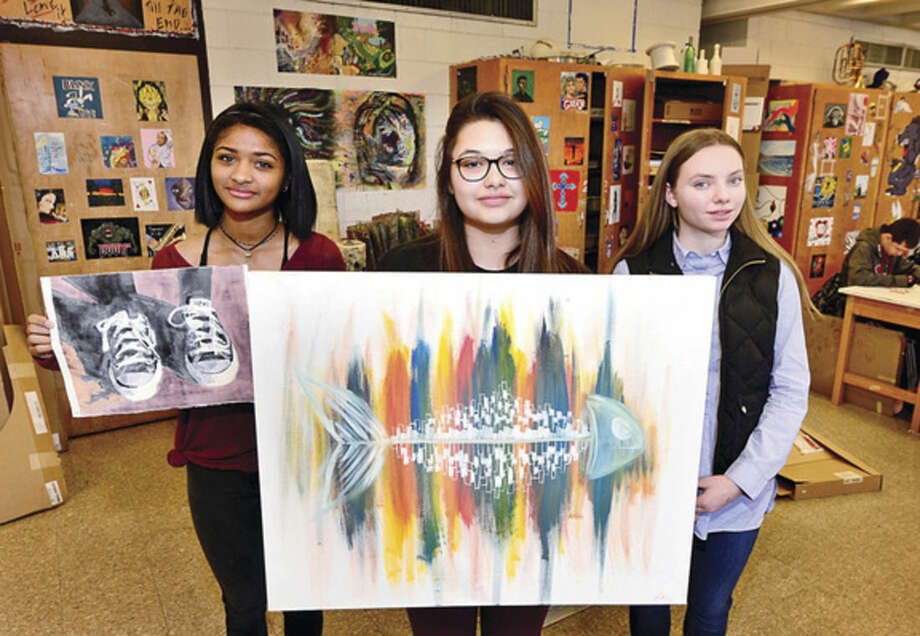 Four Norwalk High students win awards in art - The Hour