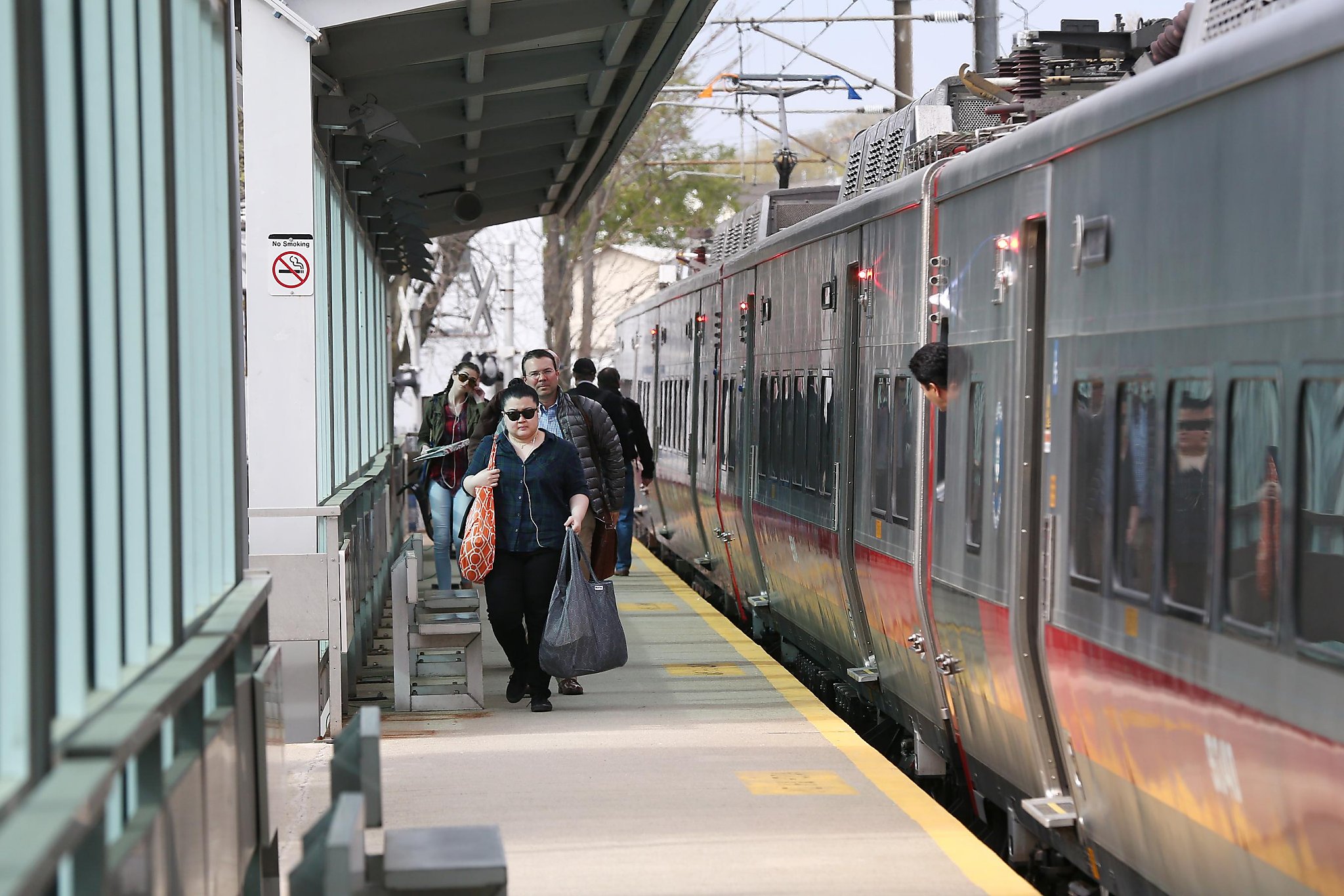 Metro North trains hits car on tracks