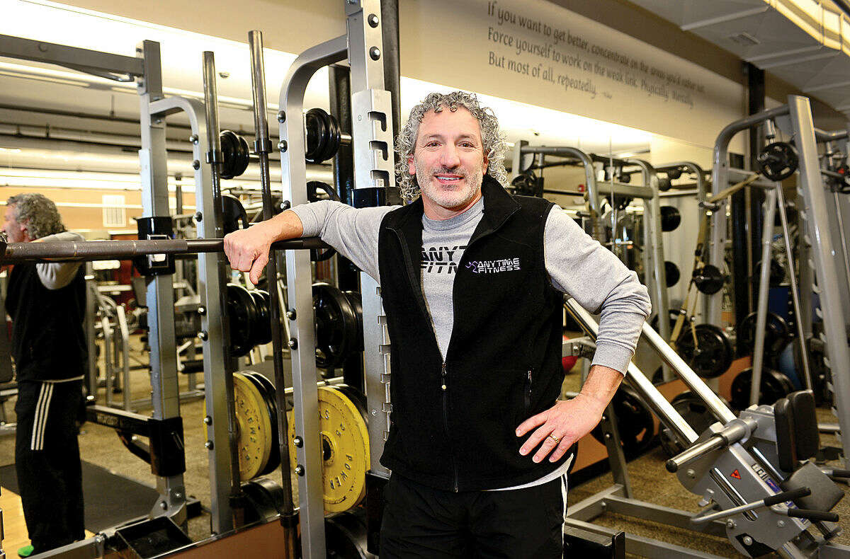 Frank Sparagna is the new owner of the Wilton fitness center Anytime Fitness.