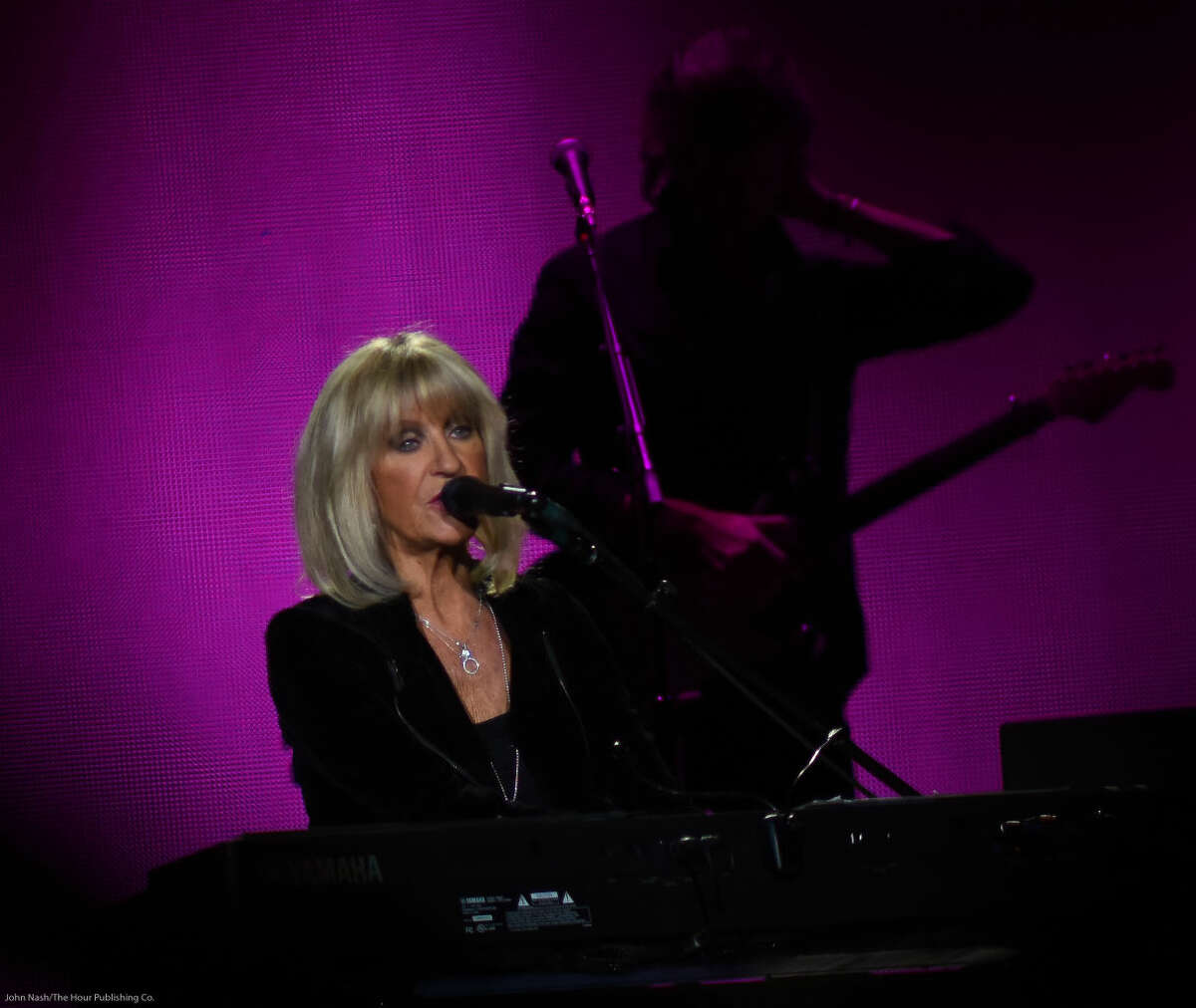 Hour photo/John Nash - Fleetwood Mac played the Mohegan Sun Arena in Uncasville on Saturday night.