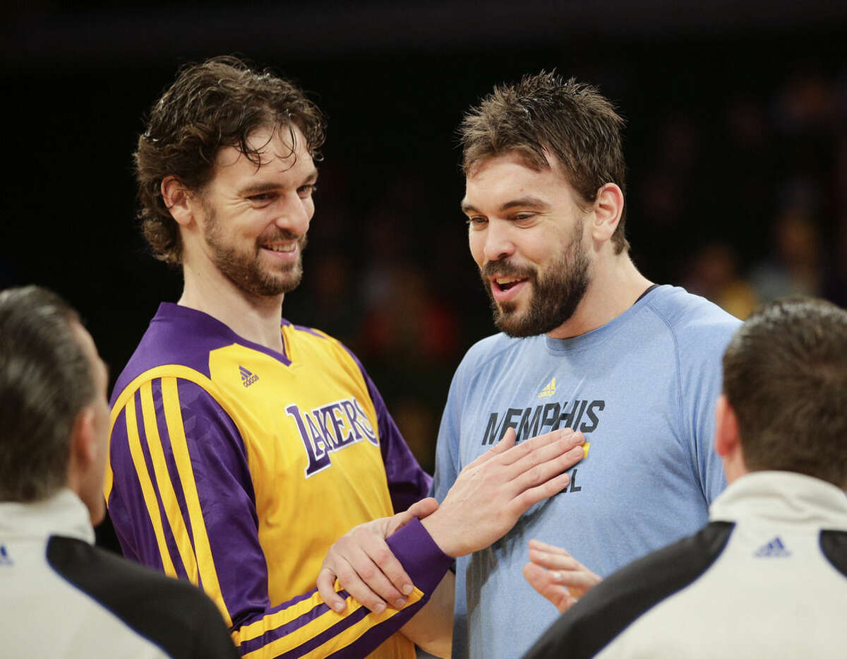 ESPN - Brothers. Champions. Pau Gasol and Marc Gasol made NBA history in  their own way.