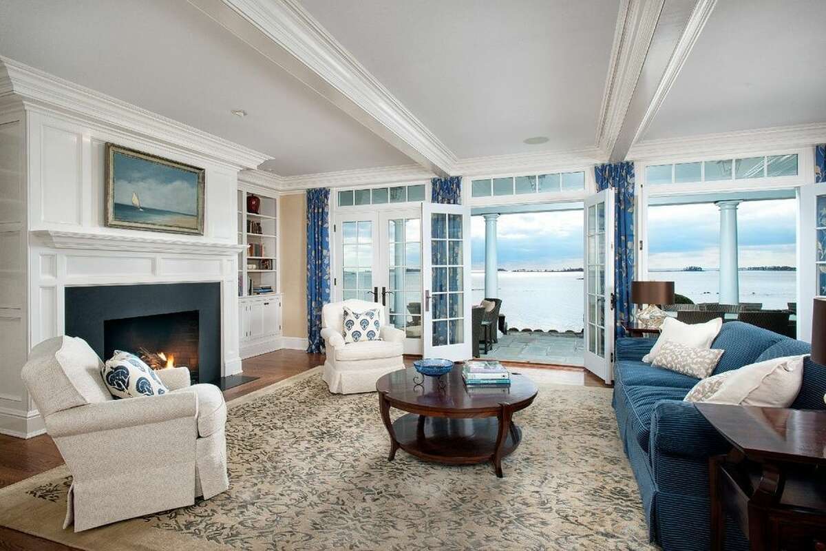 10 Woodland Rd, Norwalk, CT 06854 5 beds 6 baths 6,088 sqft Features: Master suite with a spa bath, tennis courts, beach, dock and club house. (Credit: Zillow)