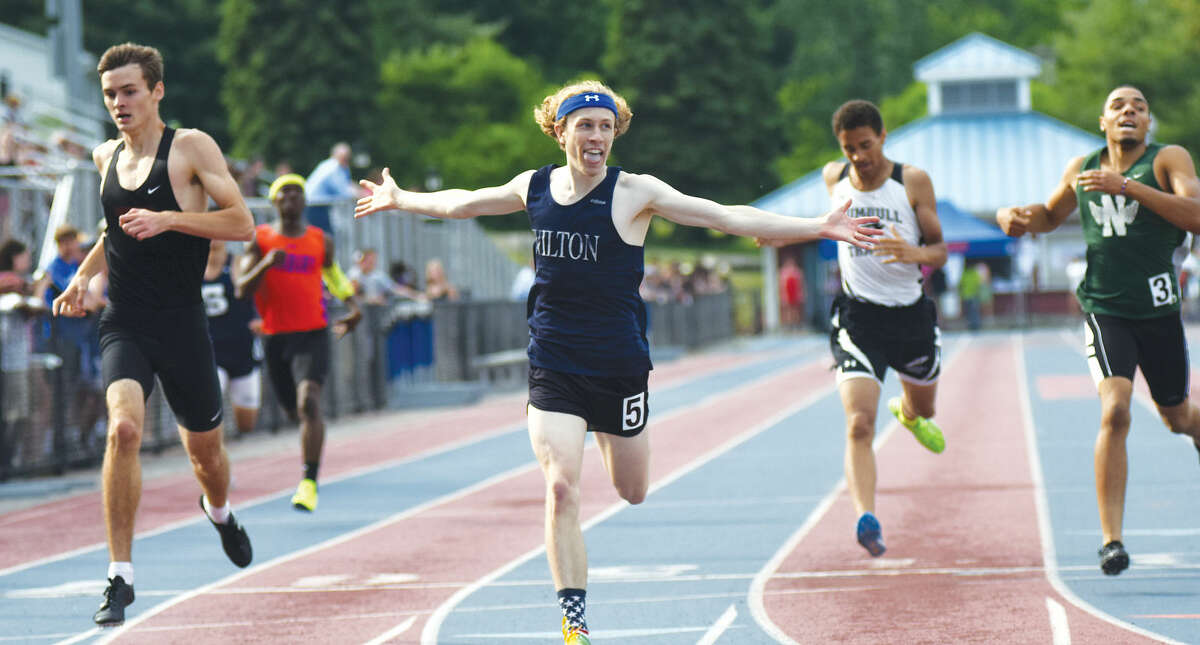 Wilton's Spencer Brown is The Hour's All-Area Boys Track and Field MVP for the 2015 season.